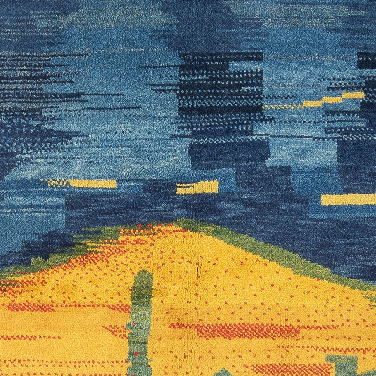 Gabbeh tapijt - Perzisch - 206 x 153 cm - veelkleurig