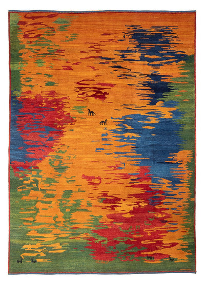 Perzische Gabbeh Tapijt 225x298cm - Perserteppich Wollteppich