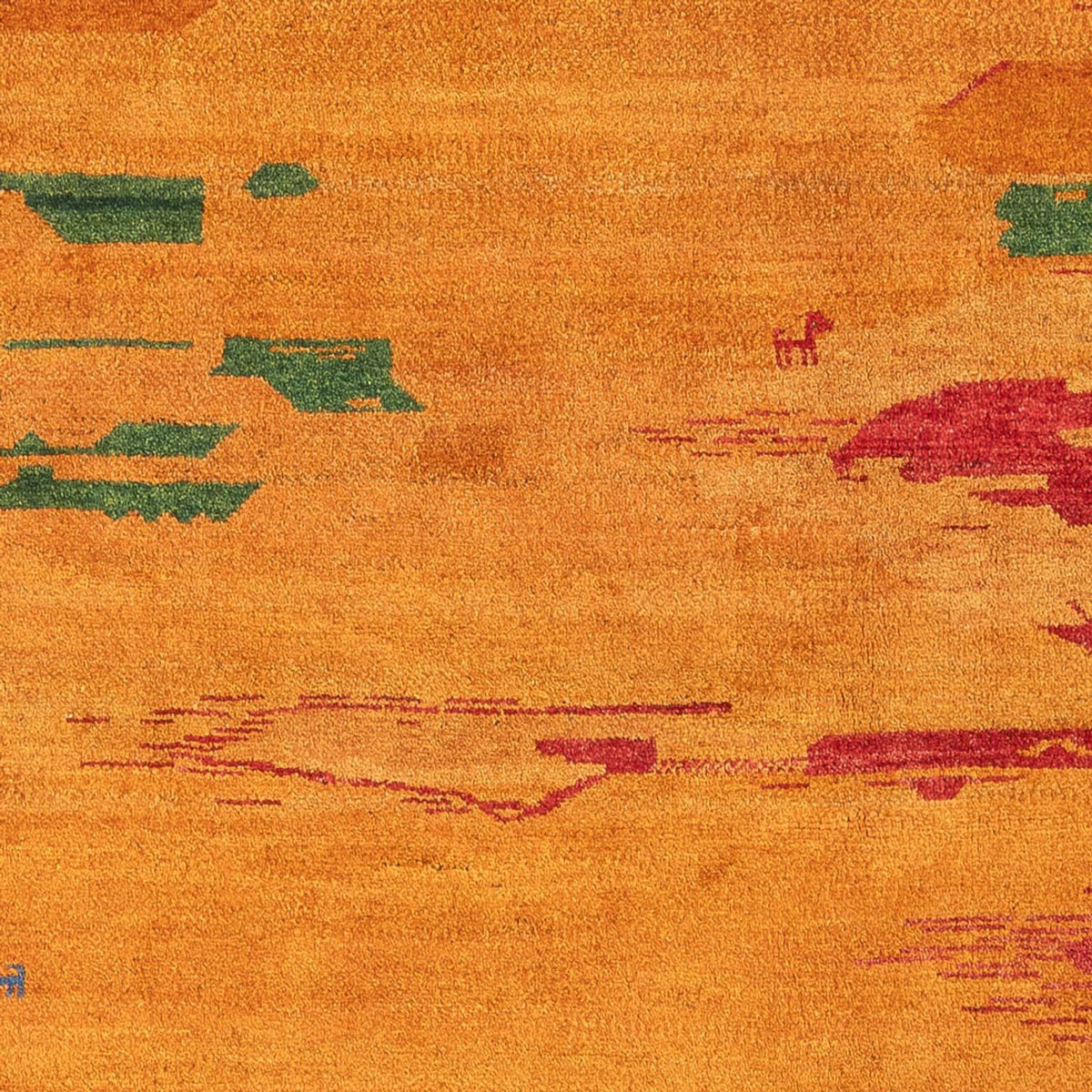 Gabbeh tapijt - Perzisch - 228 x 203 cm - veelkleurig