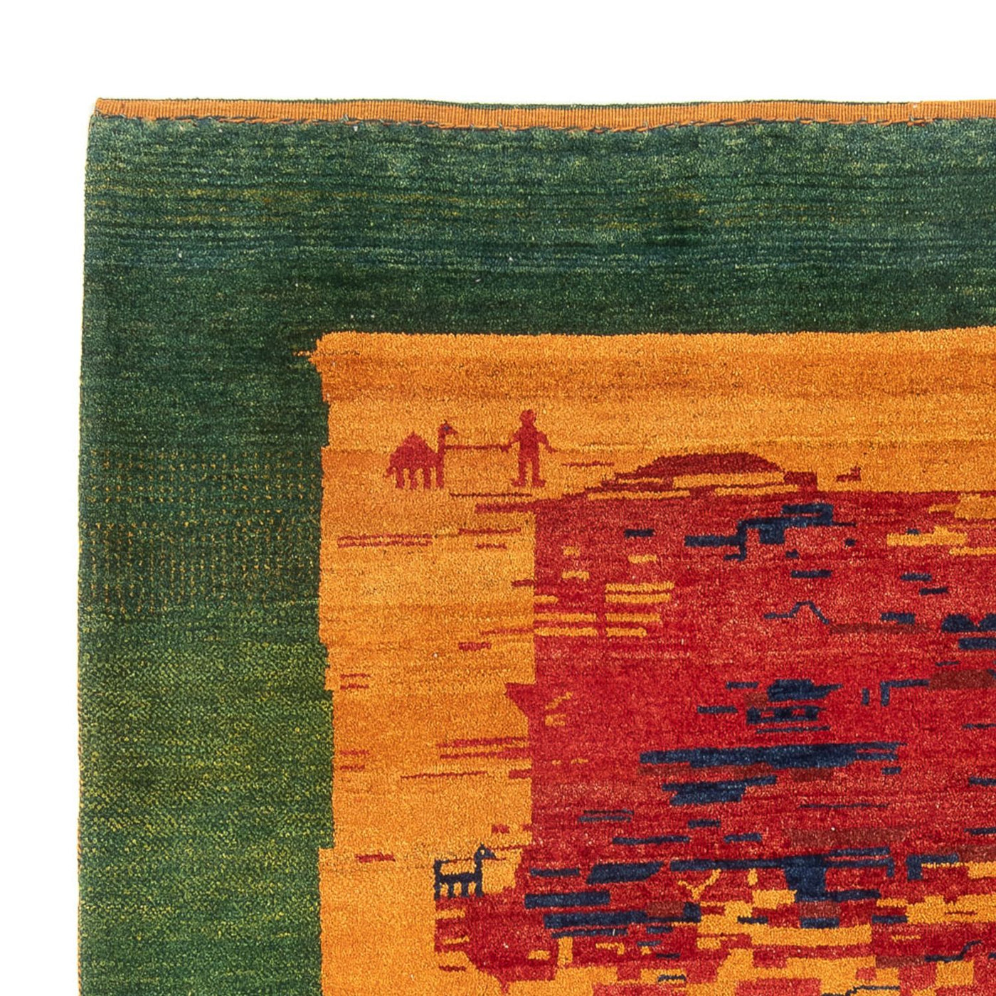 Perzische Gabbeh Tapijt 227x200cm - Perserteppich Wollteppich