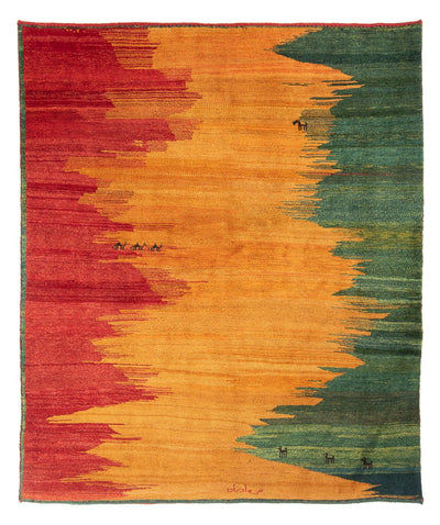 Perzische Gabbeh Tapijt 197x226cm - Perserteppich Wollteppich