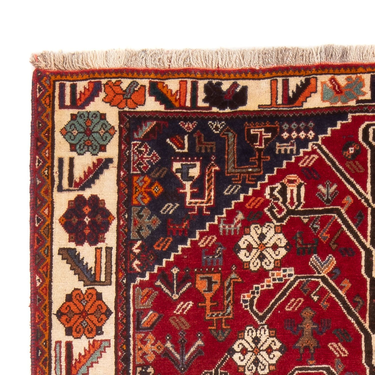 Perzisch Tapijt - Nomadisch - 192 x 130 cm - rood