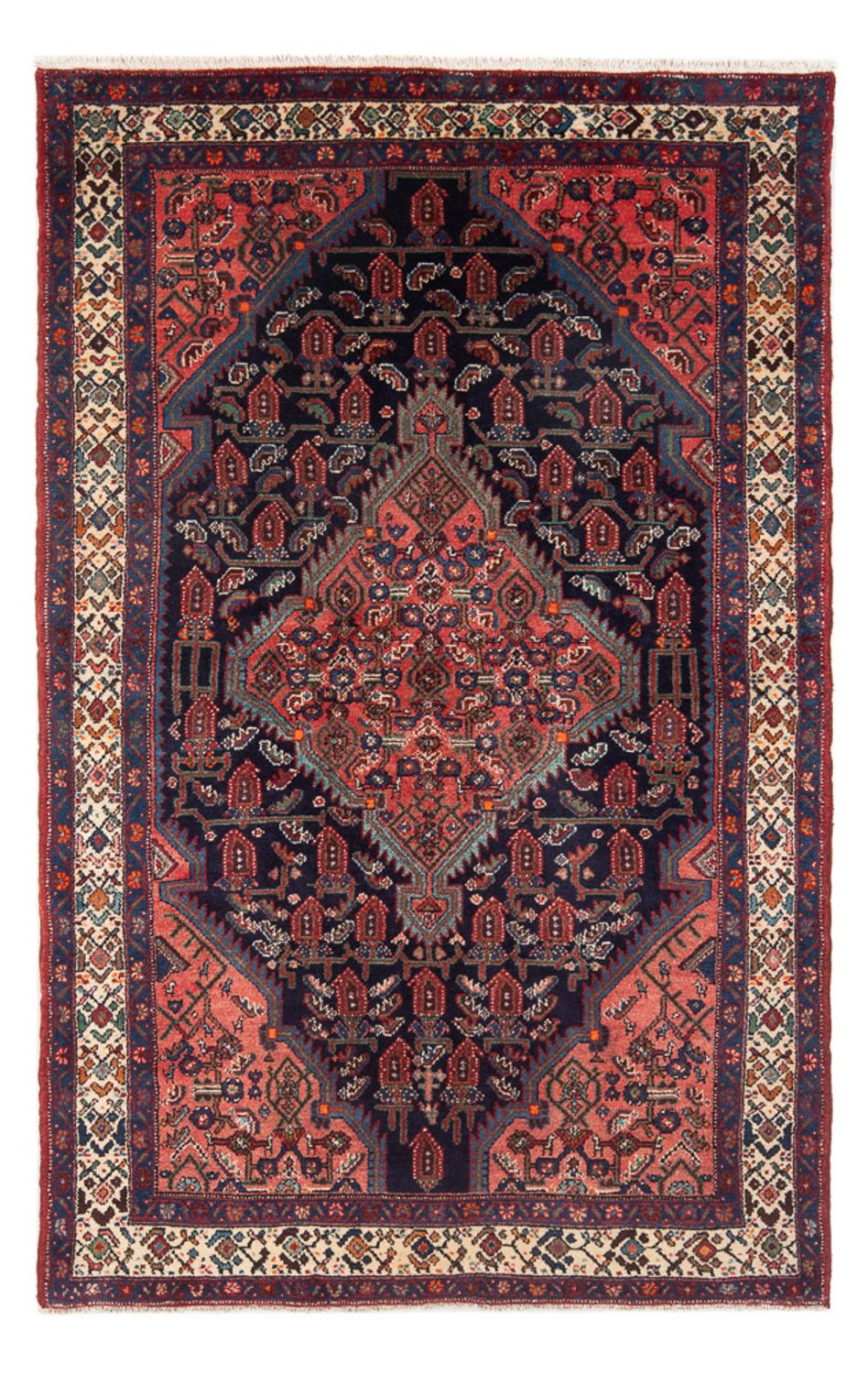 Perzisch Tapijt - Nomadisch - 220 x 130 cm - donkerblauw