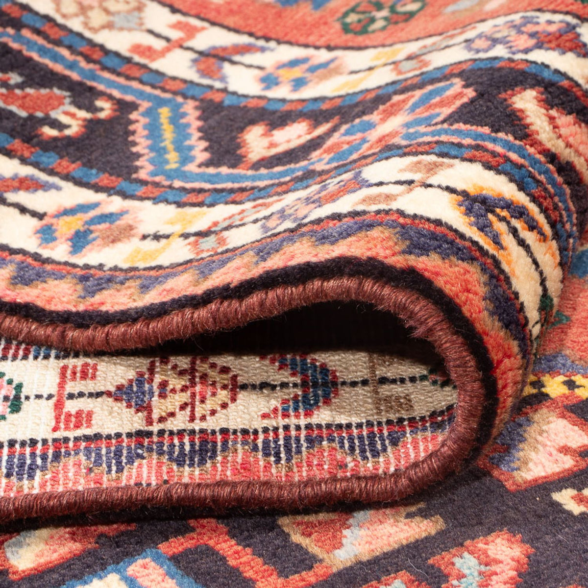 Perzisch Tapijt - Nomadisch - 225 x 140 cm - rood