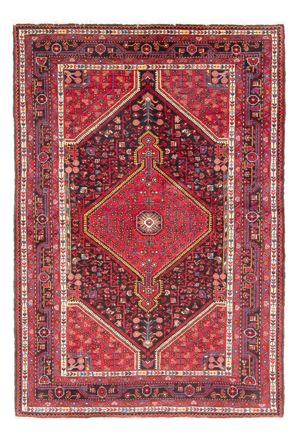 Perzisch Tapijt - Nomadisch - 213 x 134 cm - licht rood