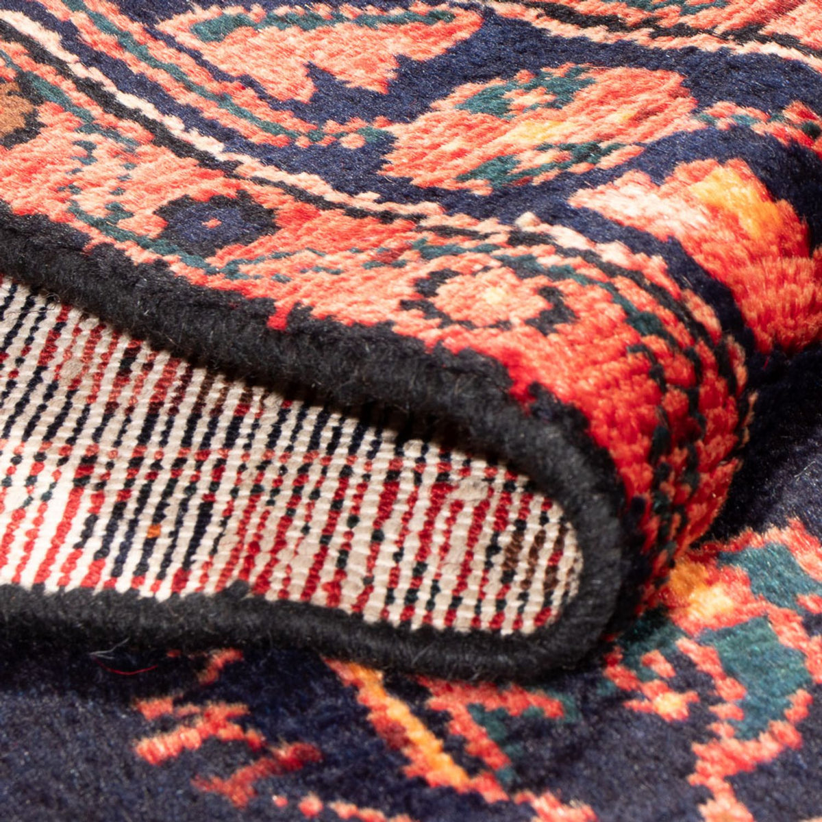 Perzisch Tapijt - Nomadisch - Koninklijke - 219 x 133 cm - donkerblauw