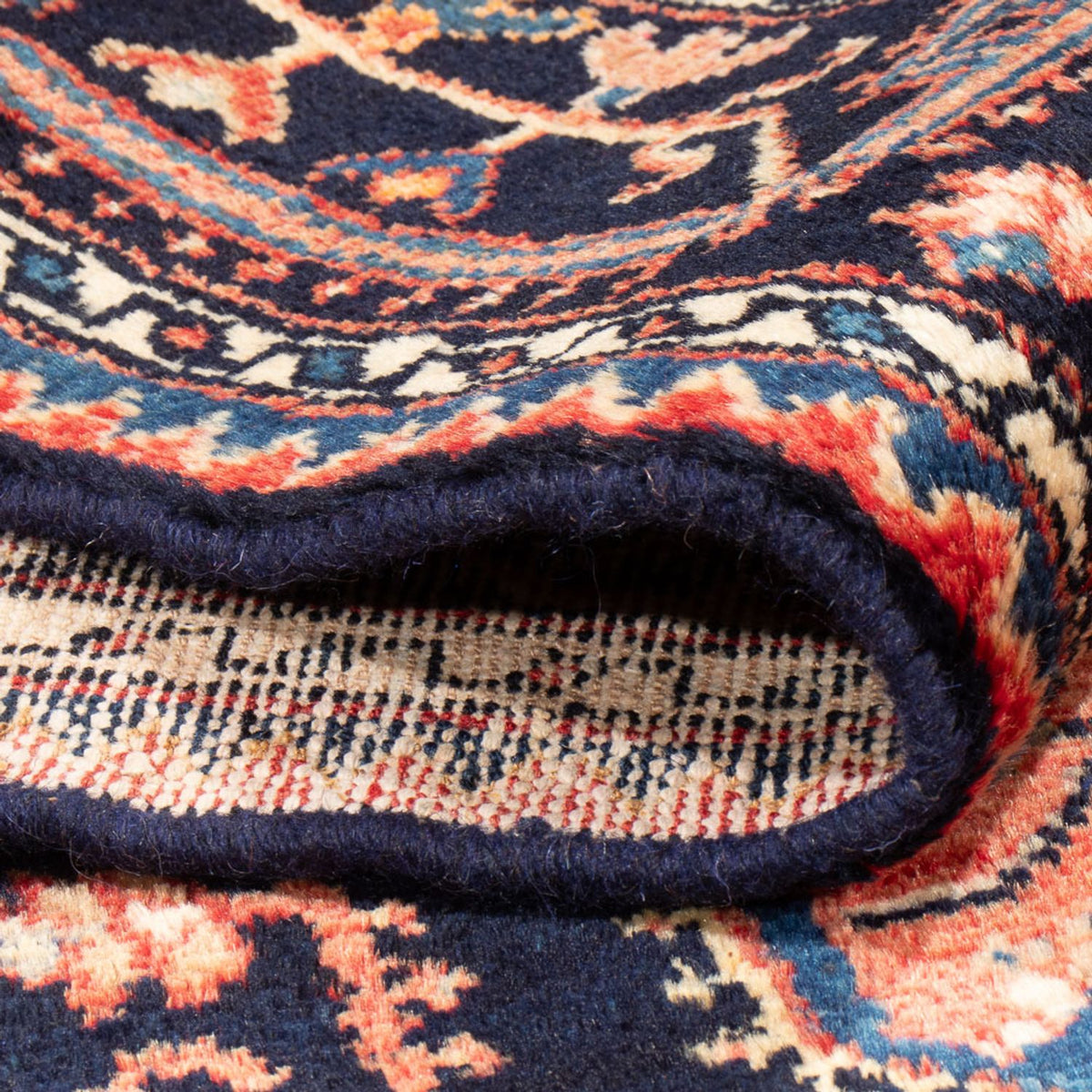 Perzisch Tapijt - Nomadisch - Koninklijke - 241 x 134 cm - donkerblauw