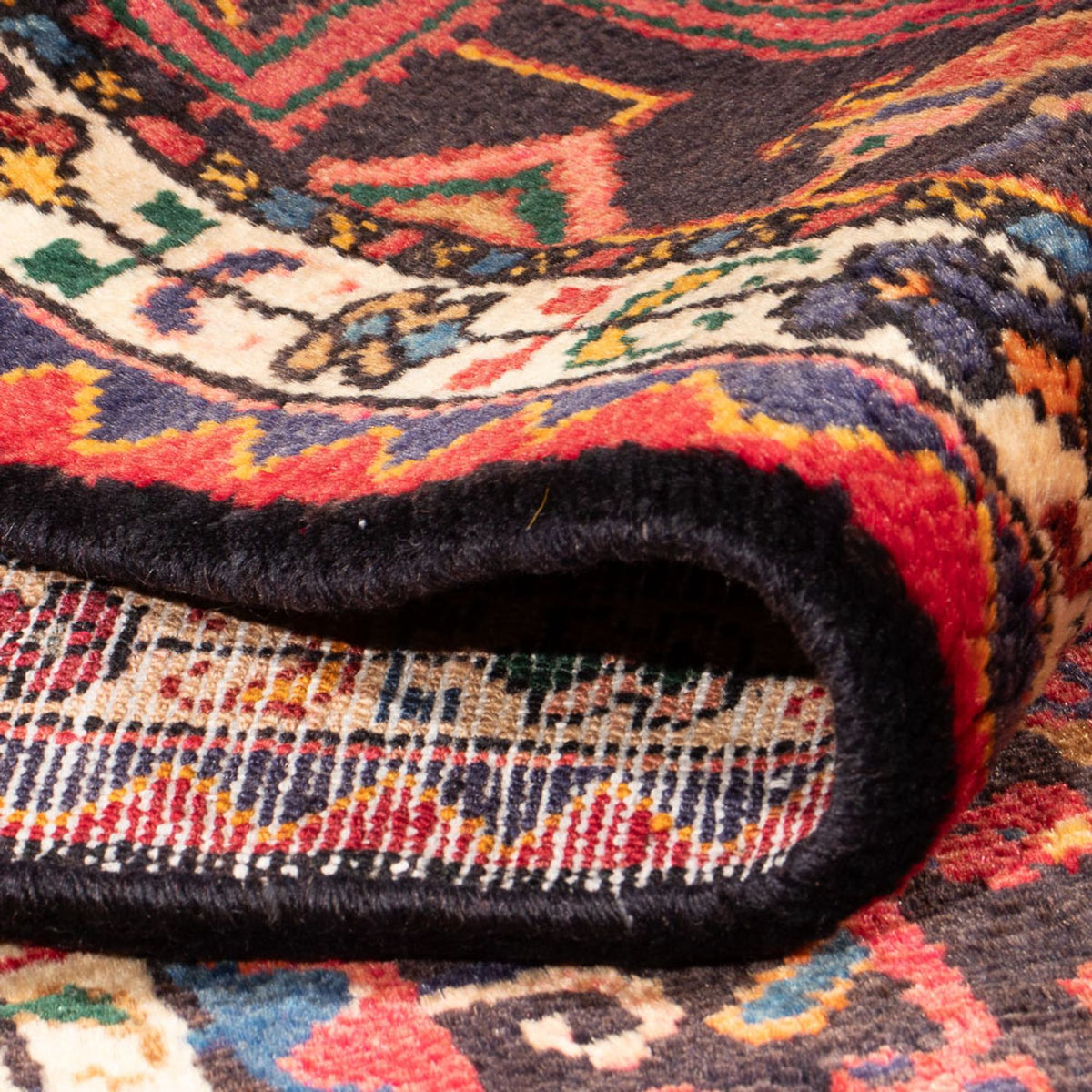 Perzisch Tapijt - Nomadisch - Koninklijke - 228 x 141 cm - donkerblauw