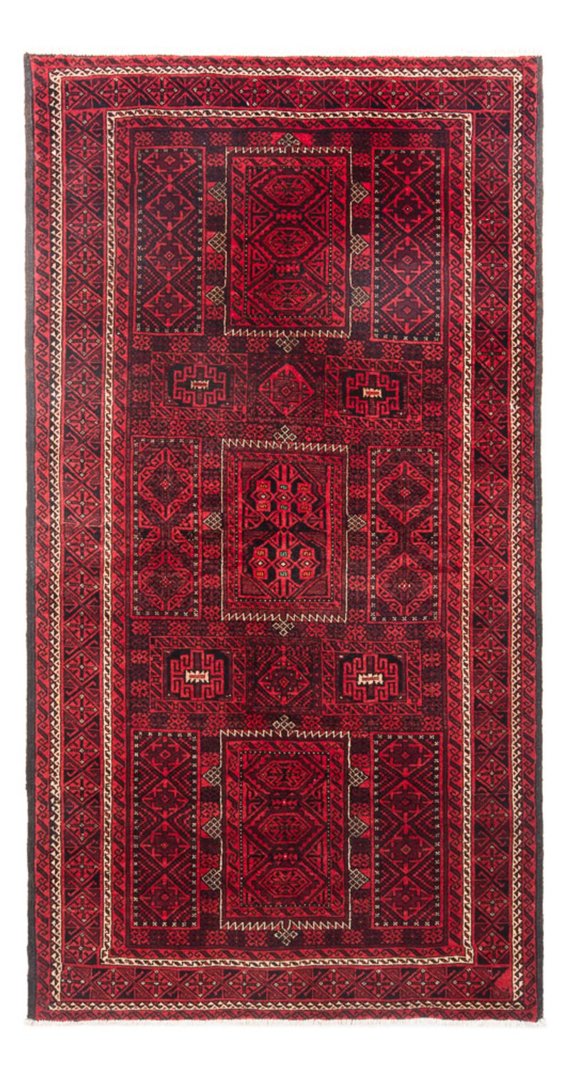 Loper Perzisch Tapijt - Nomadisch - 245 x 125 cm - donkerblauw