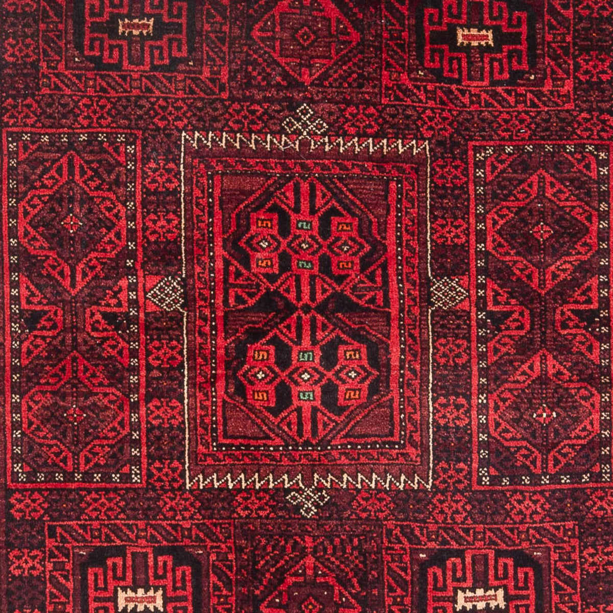 Loper Perzisch Tapijt - Nomadisch - 245 x 125 cm - donkerblauw