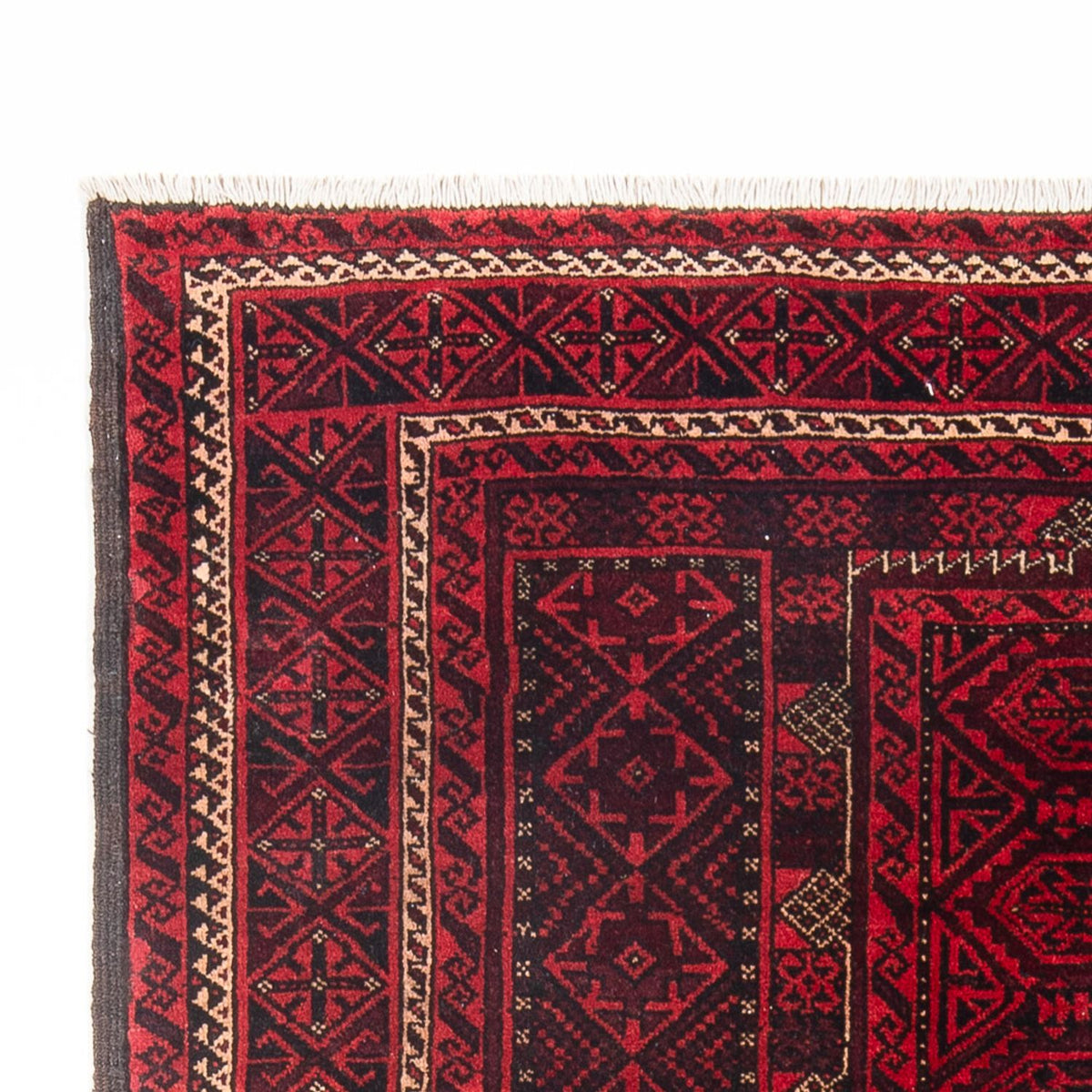 Loper Perzisch Tapijt - Nomadisch - 245 x 125 cm - donkerblauw