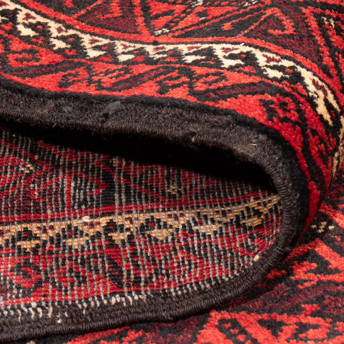 Loper Perzisch Tapijt - Nomadisch - 245 x 125 cm - donkerblauw