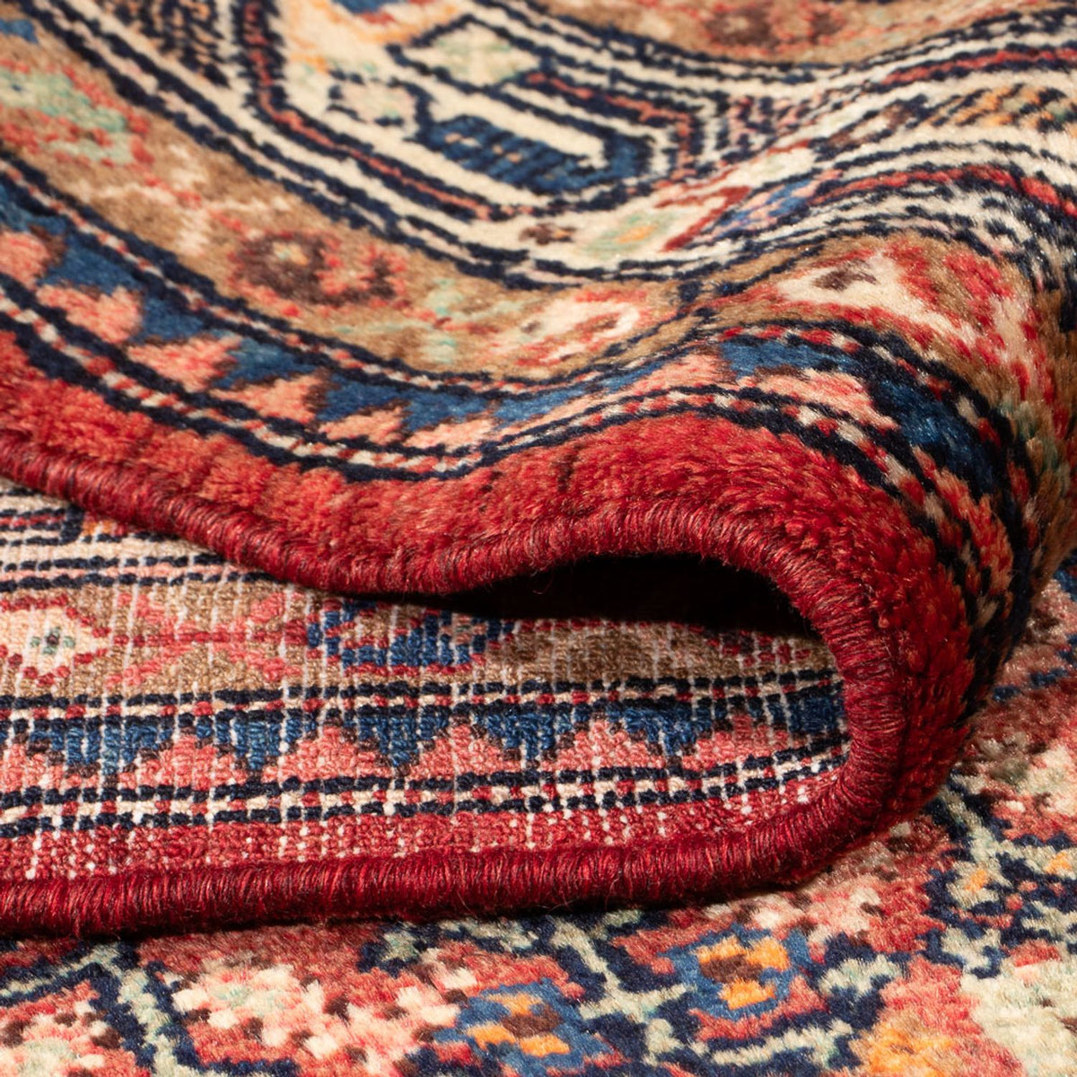 Perzisch Tapijt - Nomadisch - Koninklijke - 221 x 132 cm - rood