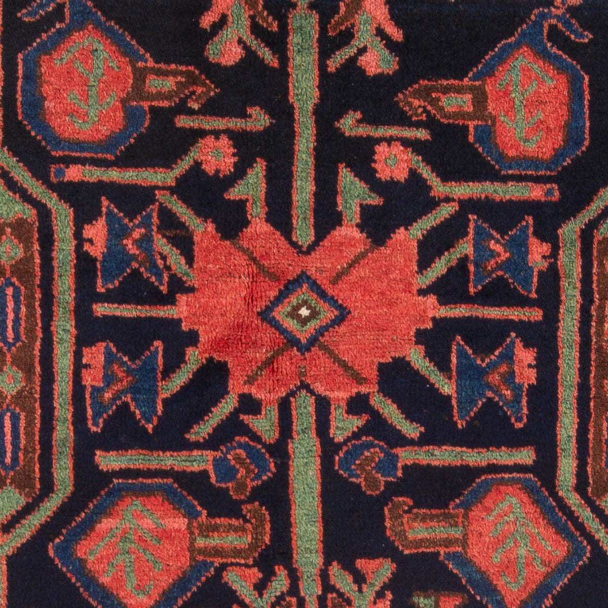 Perzisch Tapijt - Nomadisch - Koninklijke - 219 x 132 cm - donkerblauw