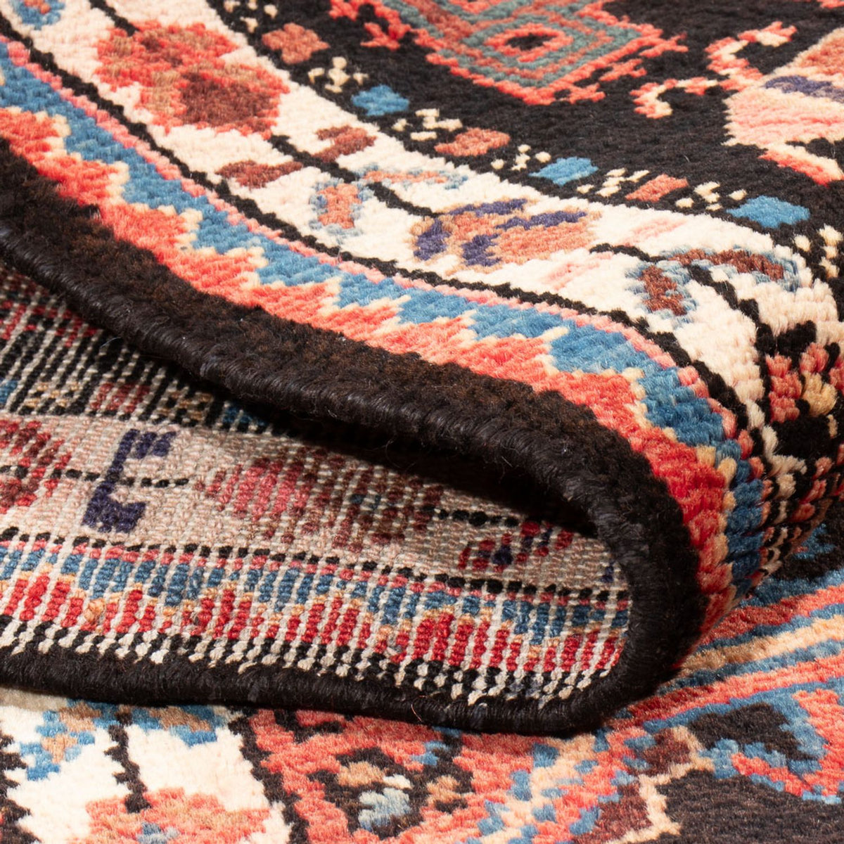 Perzisch Tapijt - Nomadisch - Koninklijke - 212 x 125 cm - donkerblauw