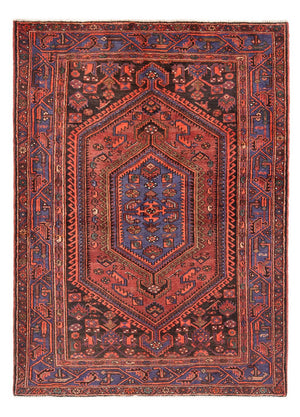 Perzisch Tapijt - Nomadisch - Koninklijke - 197 x 142 cm - rood