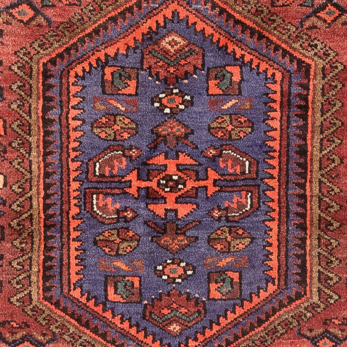 Perzisch Tapijt - Nomadisch - Koninklijke - 197 x 142 cm - rood