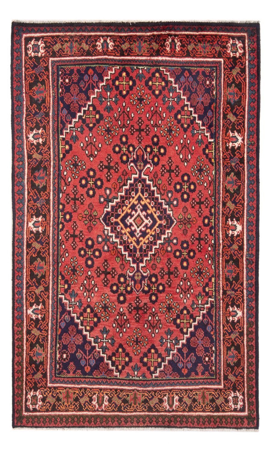 Perzisch Tapijt - Nomadisch - Koninklijke - 217 x 133 cm - rood