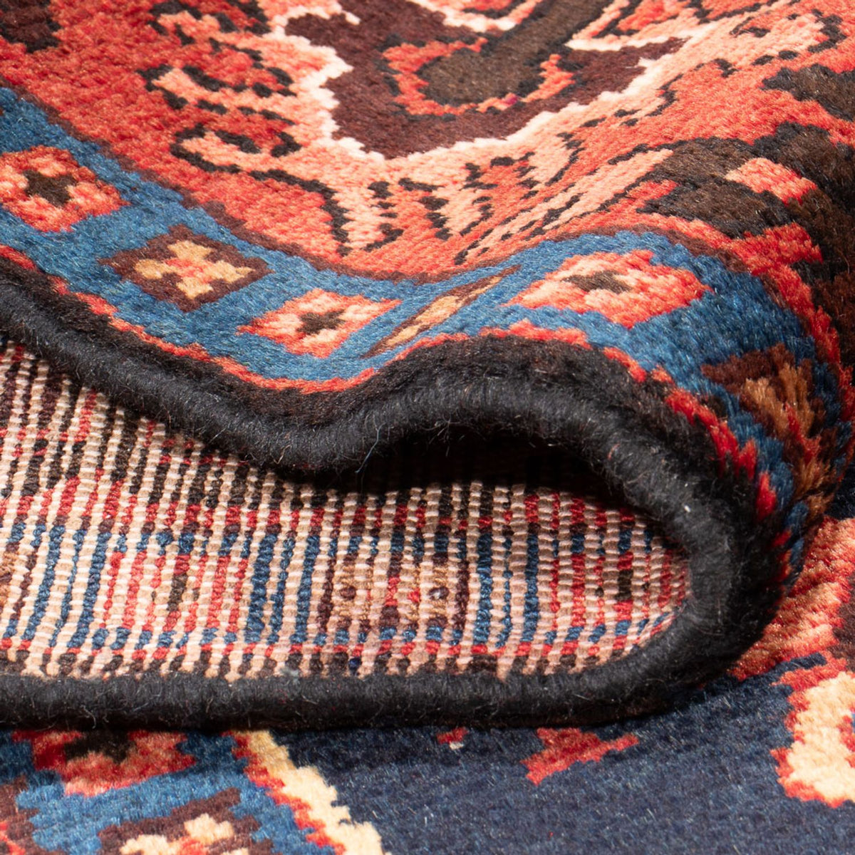 Perzisch Tapijt - Nomadisch - Koninklijke - 207 x 137 cm - donkerblauw