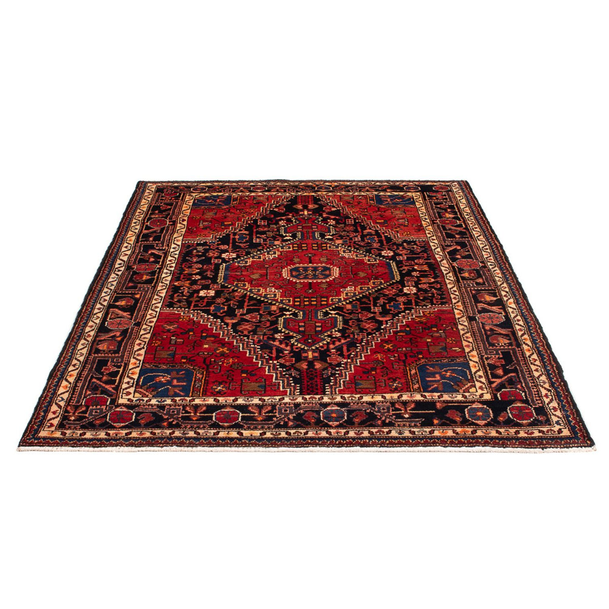 Perzisch Tapijt - Nomadisch - Koninklijke - 189 x 123 cm - donkerblauw