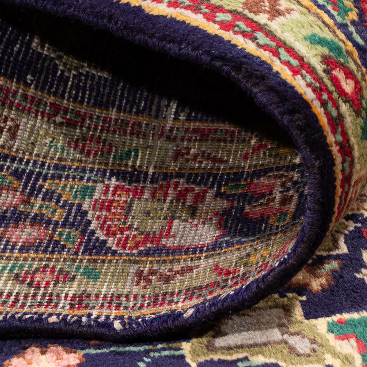 Perzisch Tapijt - Nomadisch - Koninklijke - 184 x 150 cm - donkerblauw