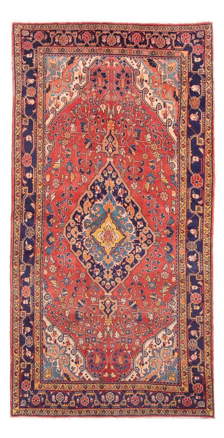 Loper Perzisch Tapijt - Nomadisch - 254 x 127 cm - rood