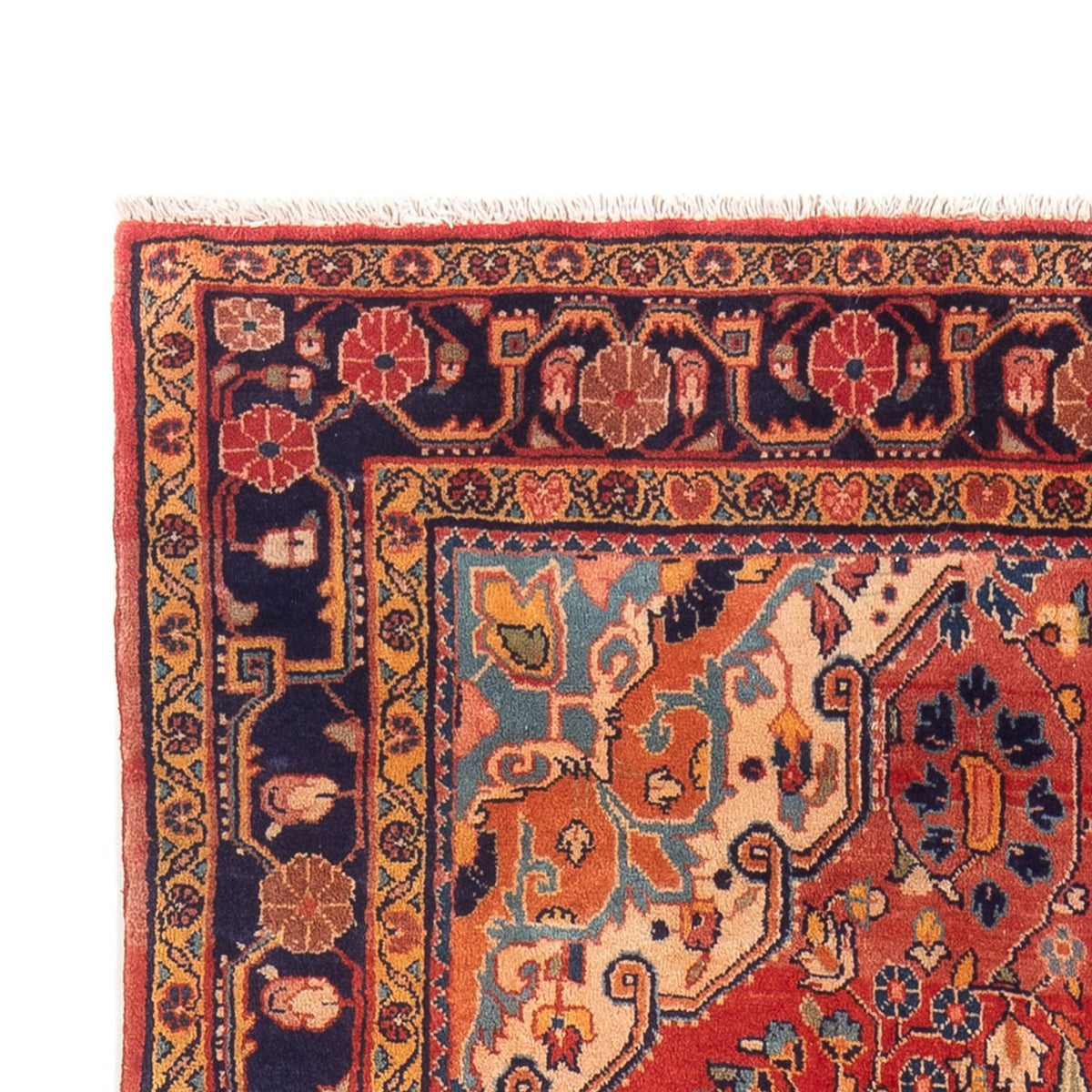 Hamadan Tapijt 127x254cm - Perzisch tapijt