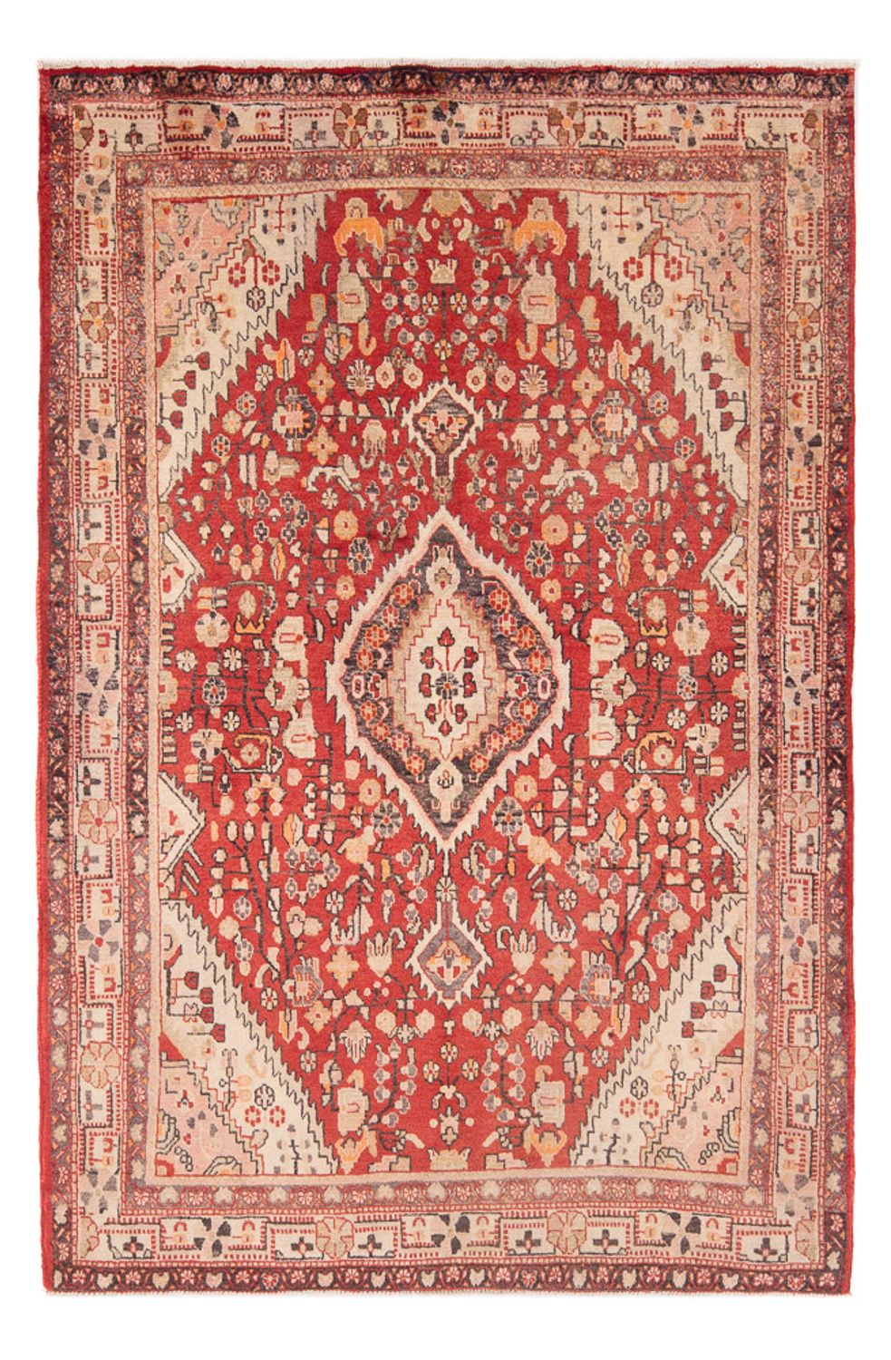 Loper Perzisch Tapijt - Nomadisch - 310 x 137 cm - rood