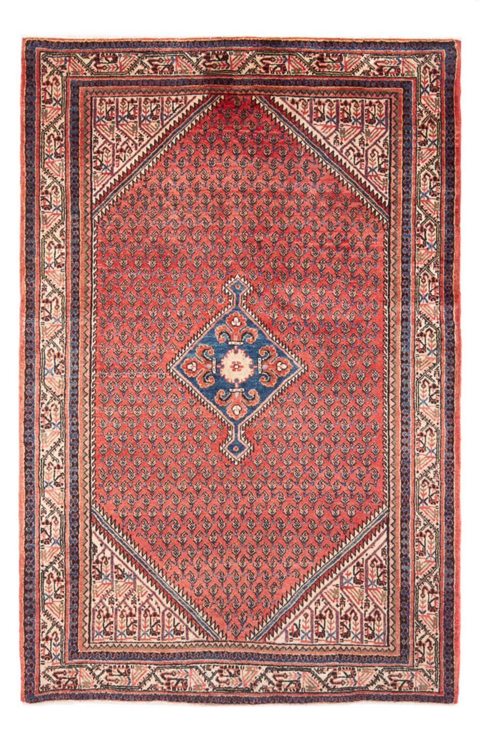Perzisch Tapijt - Nomadisch - Koninklijke - 202 x 130 cm - rood