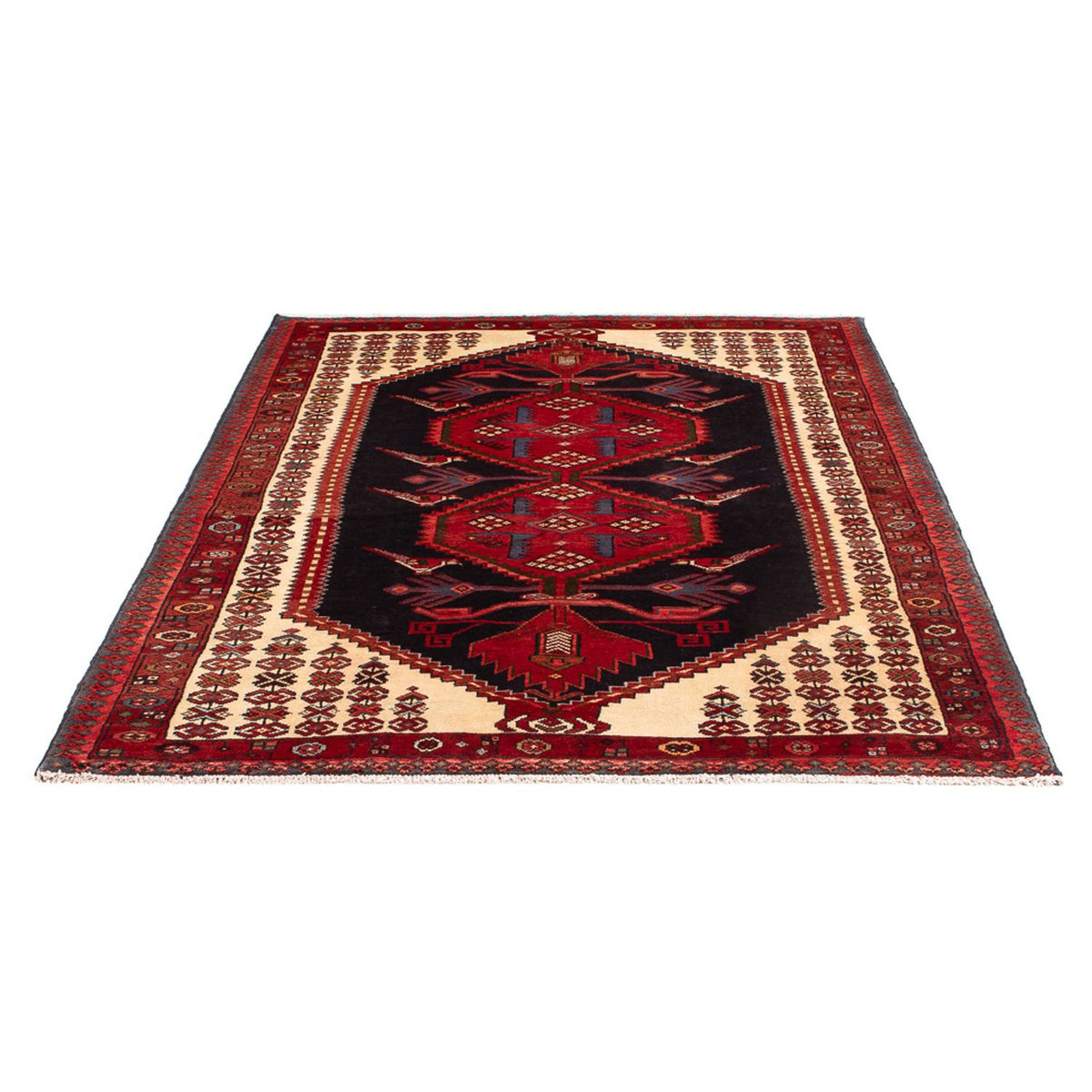 Perzisch Tapijt - Nomadisch - Koninklijke - 191 x 132 cm - donkerblauw