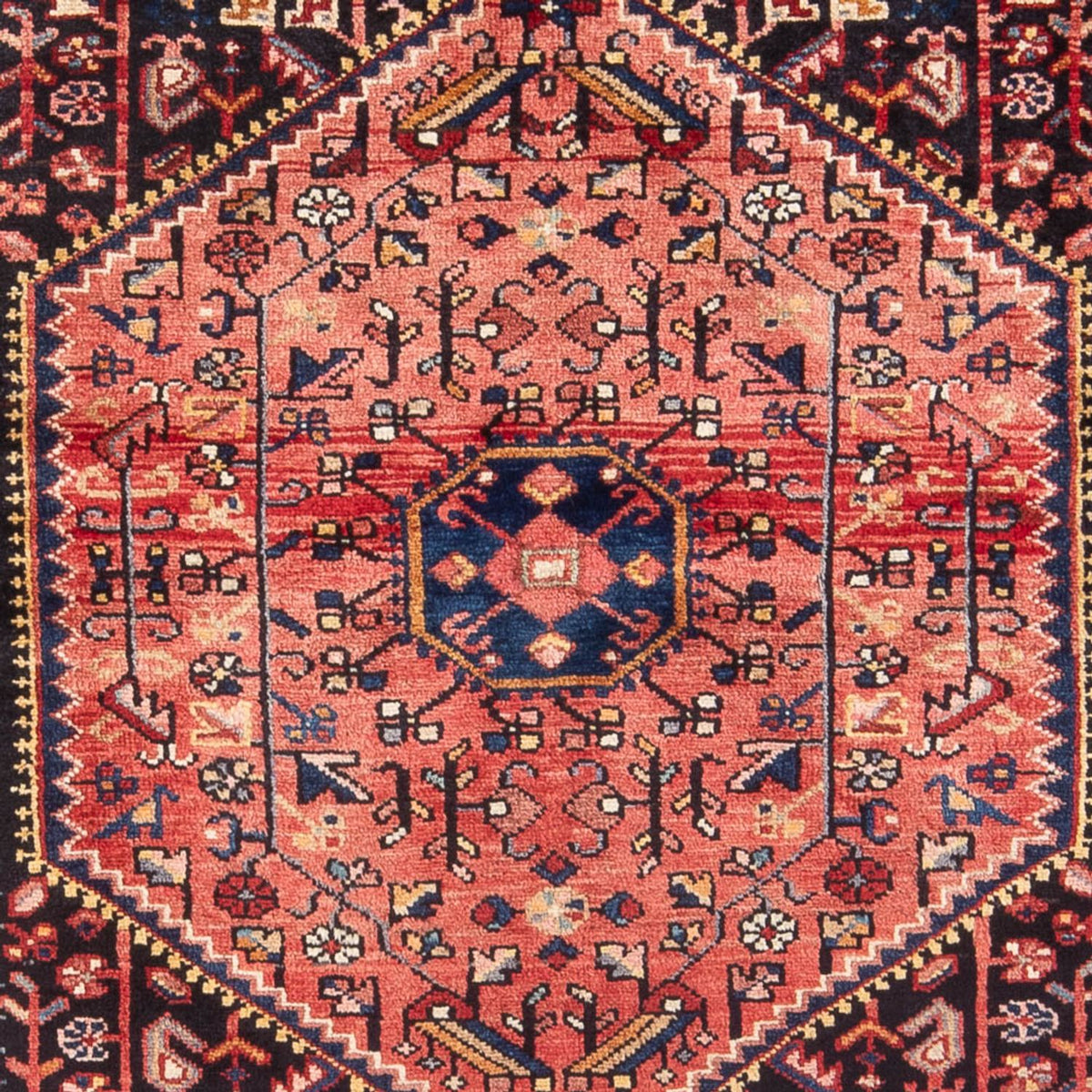 Perzisch Tapijt - Nomadisch - Koninklijke - 232 x 145 cm - donkerblauw
