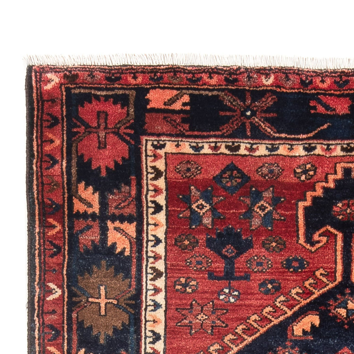 Loper Perzisch Tapijt - Nomadisch - 235 x 123 cm - donkerblauw