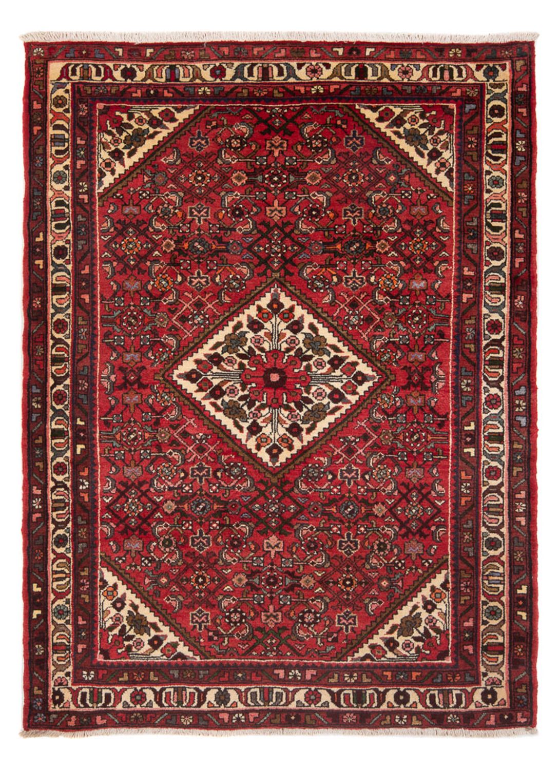 Perzisch Tapijt - Nomadisch - 195 x 147 cm - rood