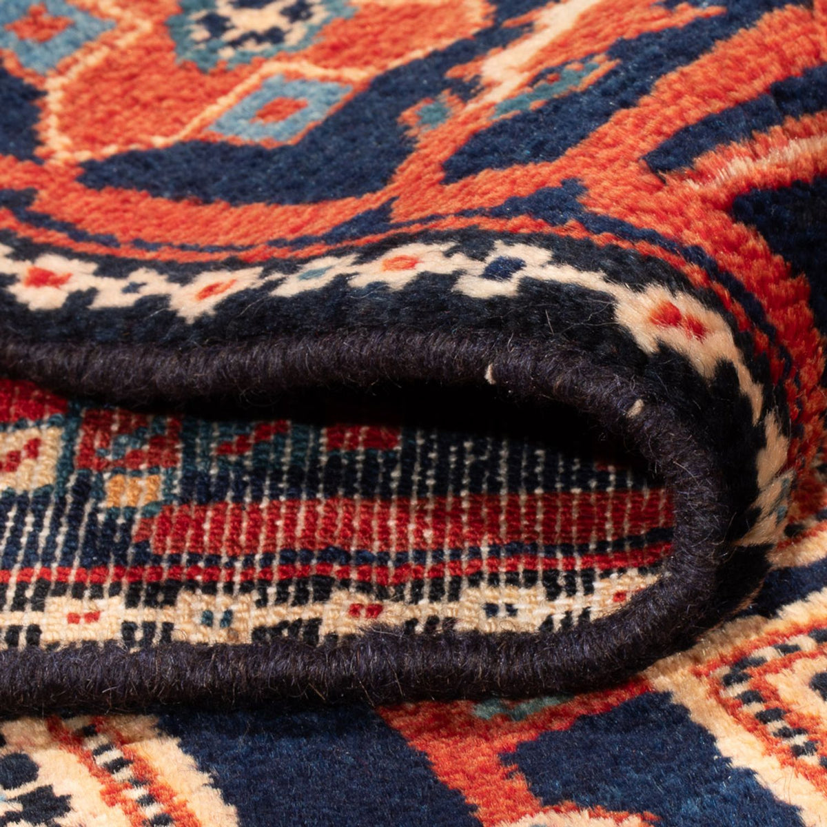 Perzisch Tapijt - Nomadisch - 218 x 138 cm - donkerblauw