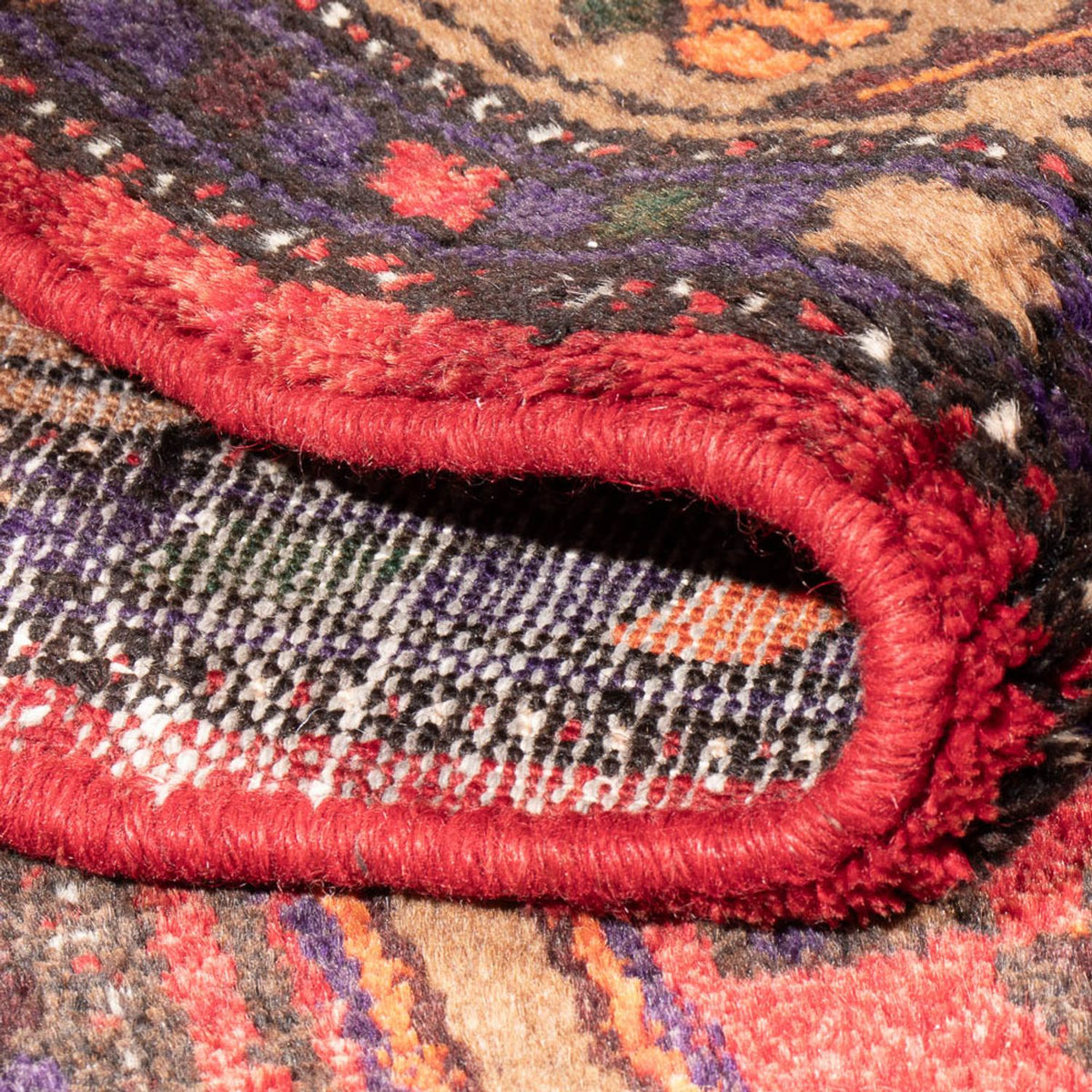 Perzisch Tapijt - Nomadisch - 214 x 130 cm - rood