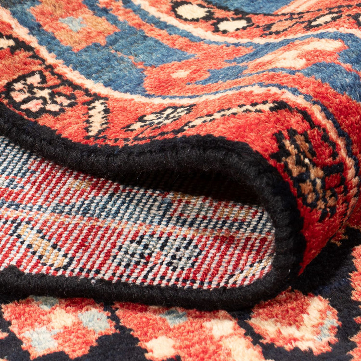 Perzisch Tapijt - Nomadisch - 208 x 135 cm - donkerblauw