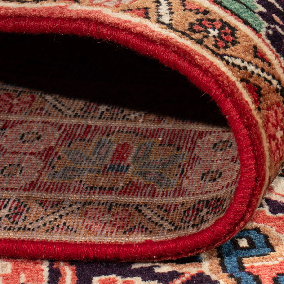 Perzisch Tapijt - Nomadisch - 210 x 132 cm - donkerblauw