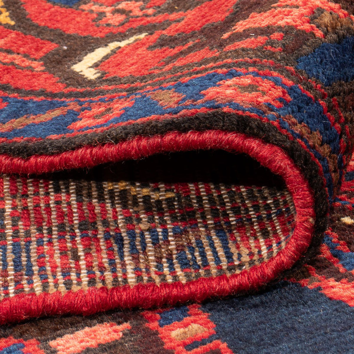 Perzisch Tapijt - Nomadisch - 211 x 140 cm - donkerblauw