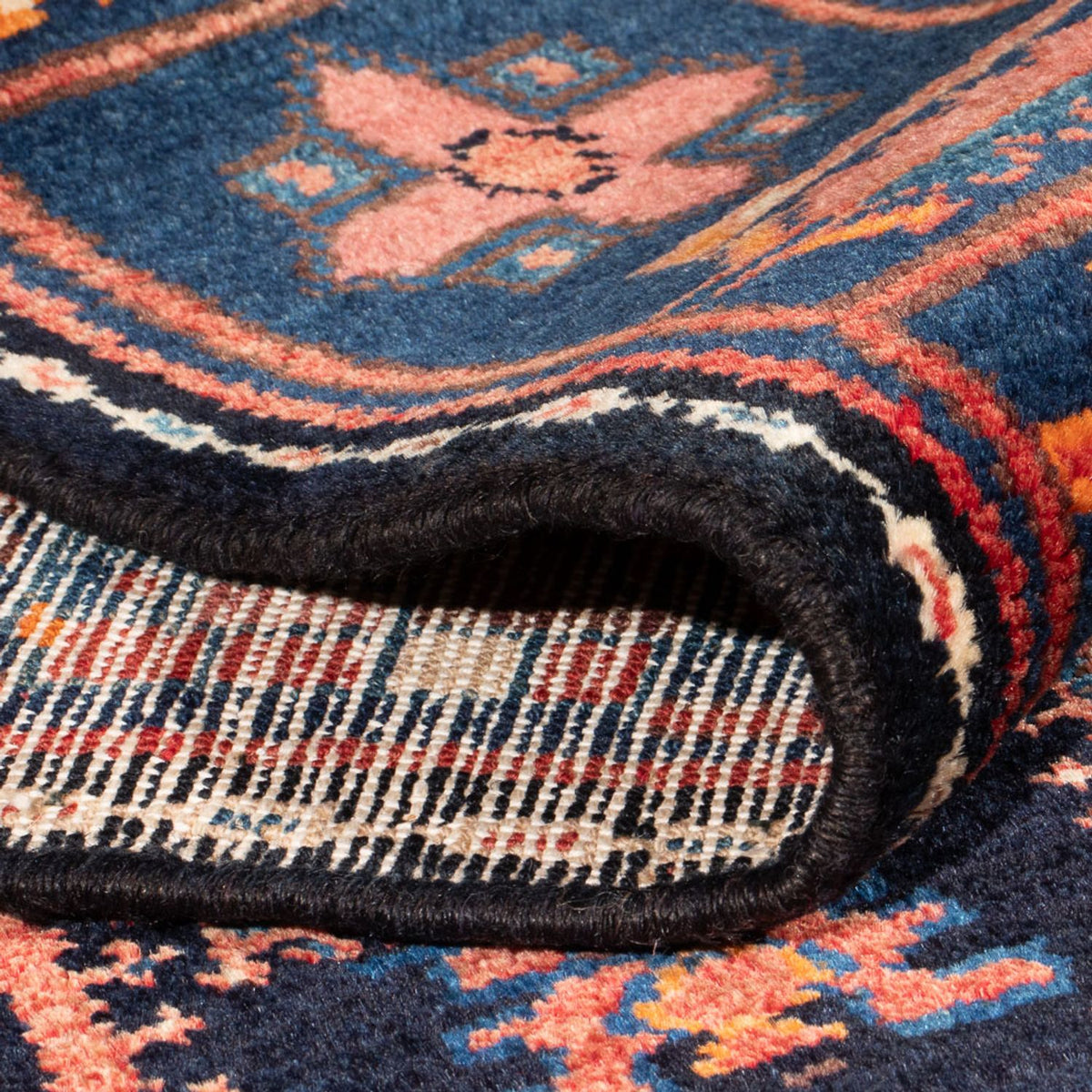 Perzisch Tapijt - Nomadisch - 212 x 146 cm - donkerblauw