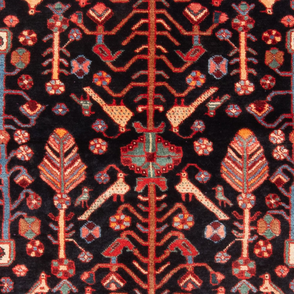 Perzisch Tapijt - Nomadisch - 205 x 140 cm - donkerblauw