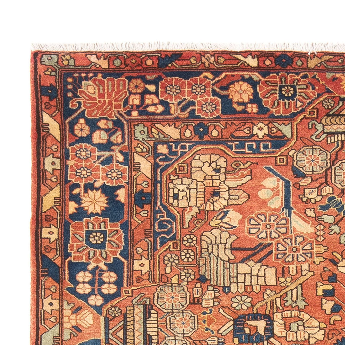 Perzisch Tapijt - Nomadisch - 246 x 160 cm - oranje