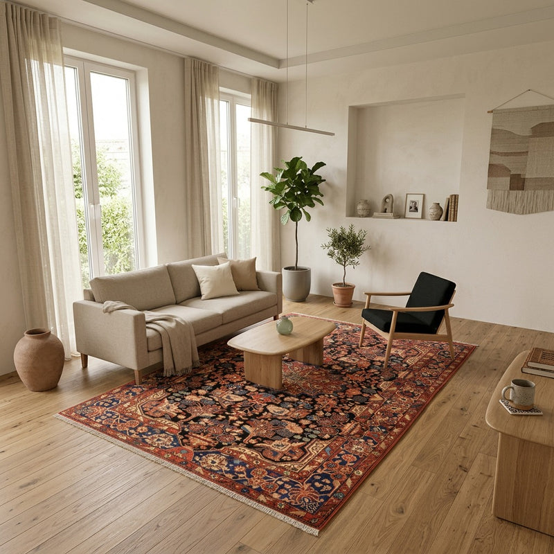 Nahavand Tapijt 237x170cm - Perzisch tapijt