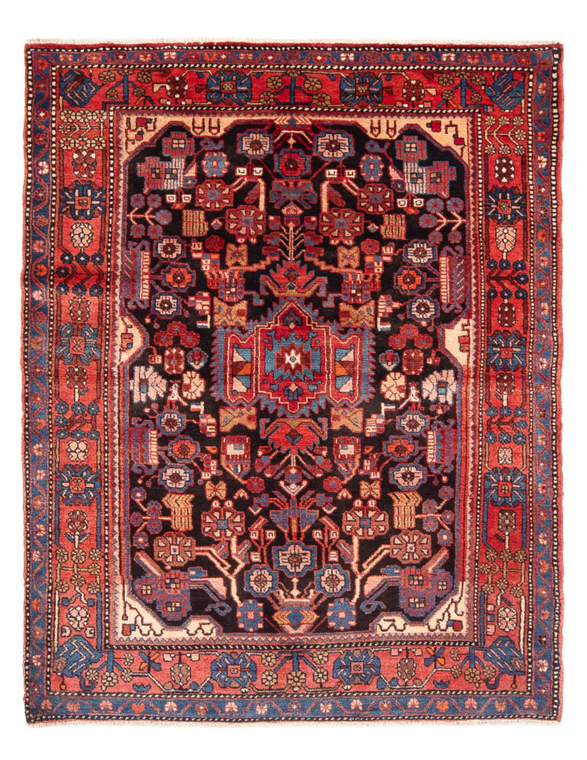 Perzisch Tapijt - Nomadisch - 220 x 157 cm - donkerblauw