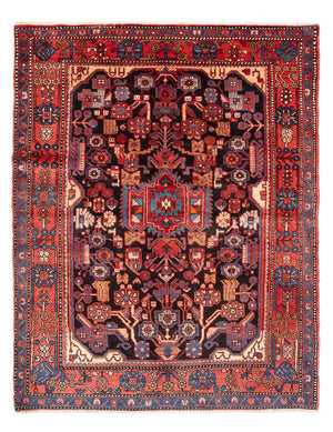 Perzisch Tapijt - Nomadisch - 220 x 157 cm - donkerblauw