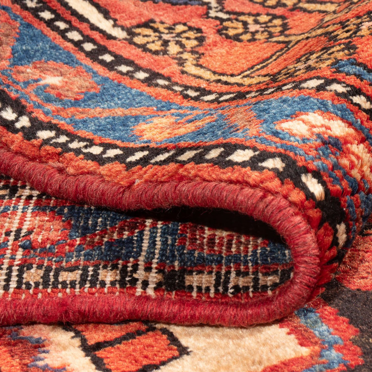 Perzisch Tapijt - Nomadisch - 220 x 157 cm - donkerblauw