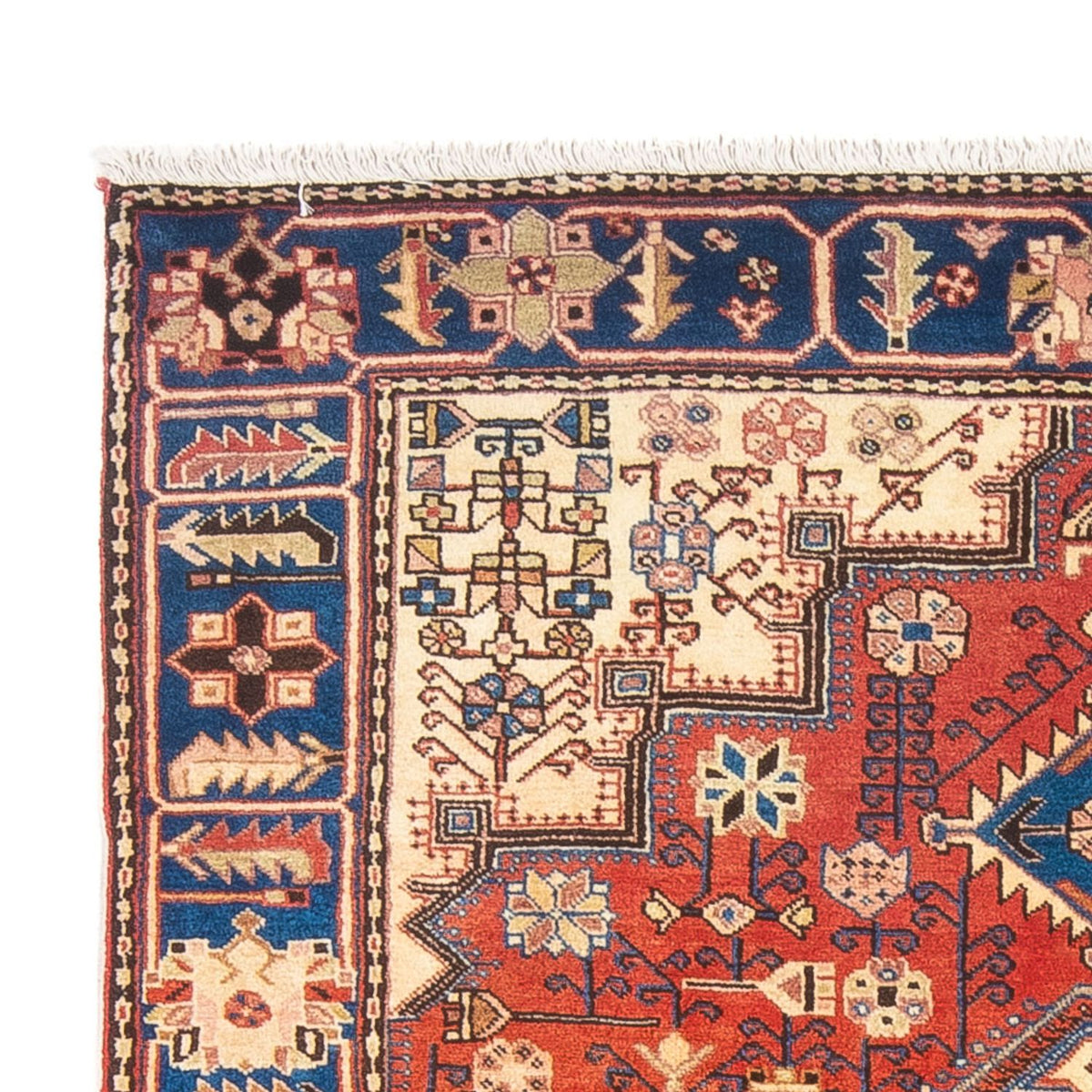 Perzisch Tapijt - Nomadisch - 210 x 140 cm - beige