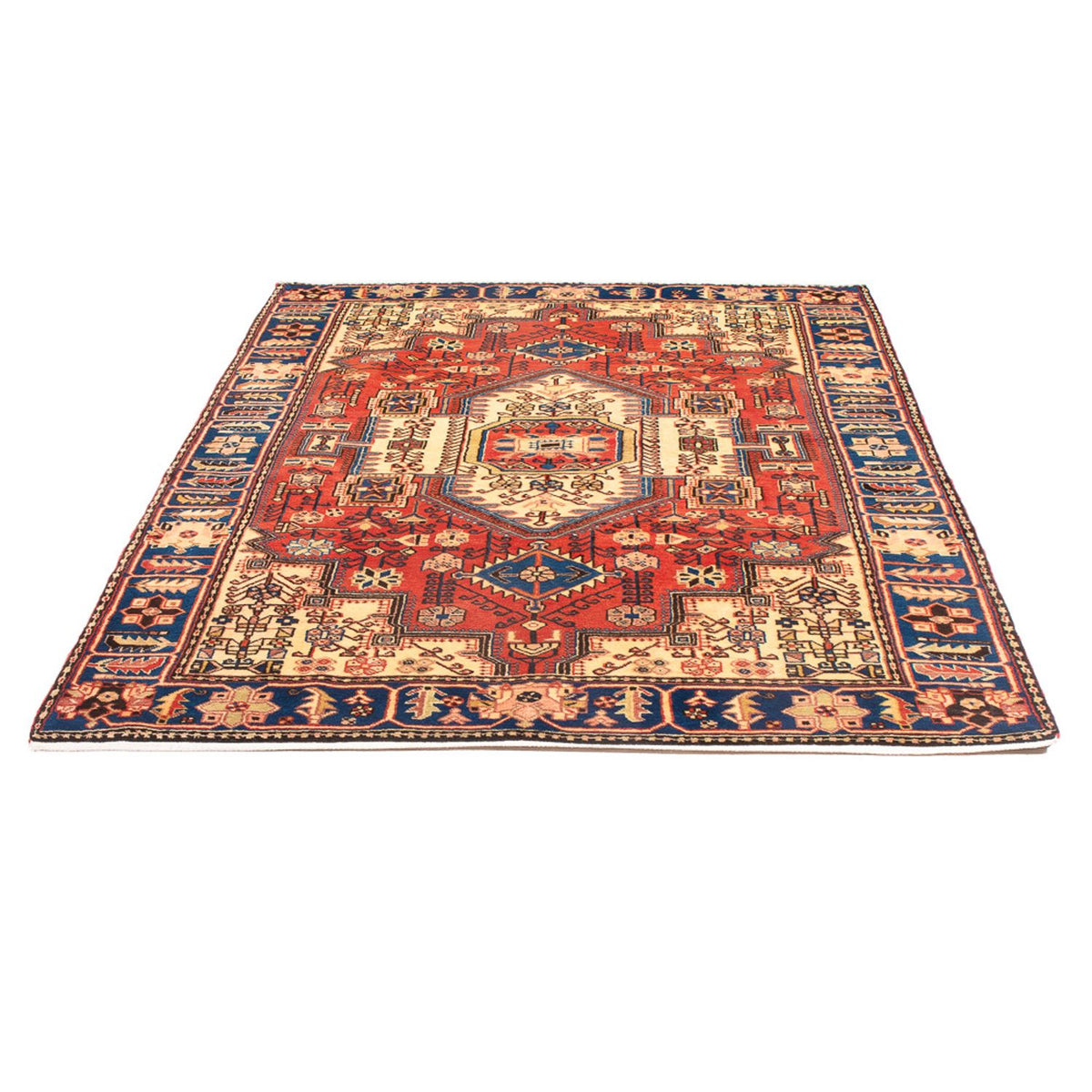 Perzisch Tapijt - Nomadisch - 210 x 140 cm - beige