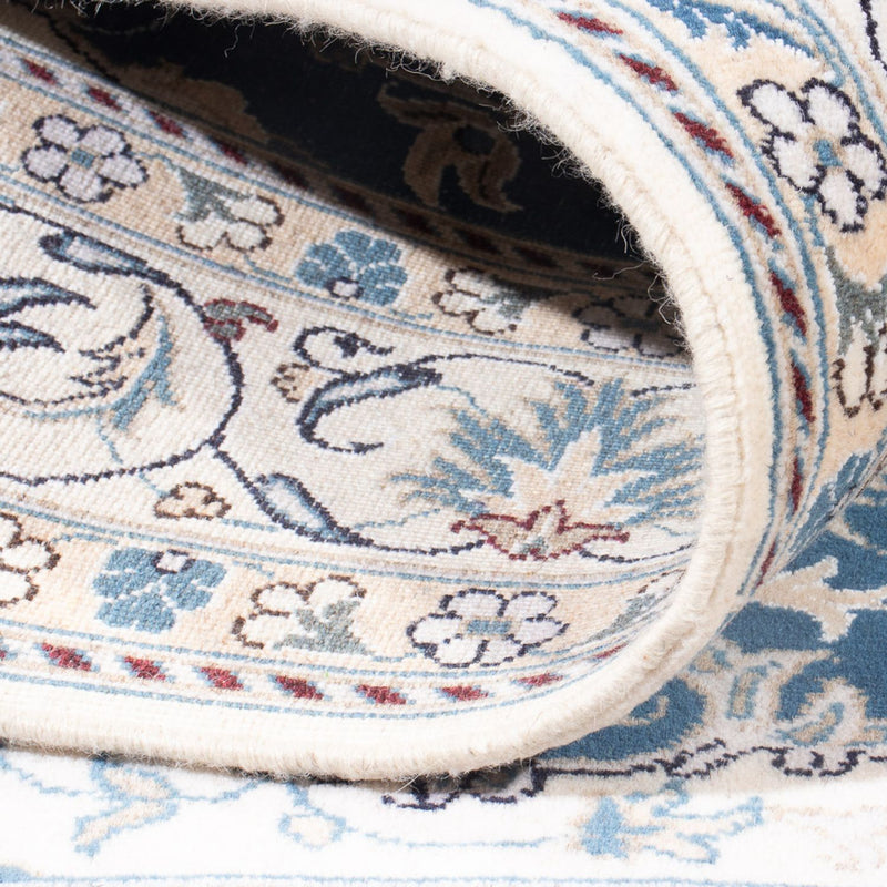 Perzisch tapijt - Nain - Koninklijk - 196 x 150 cm - blauw