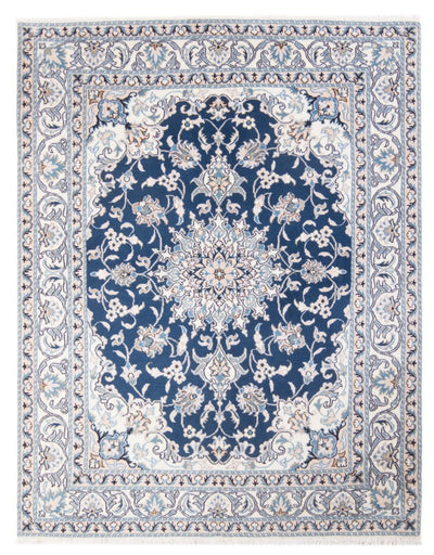 Nain - 9La Tapijt 148x192cm - Perzisch tapijt - donkerblauw
