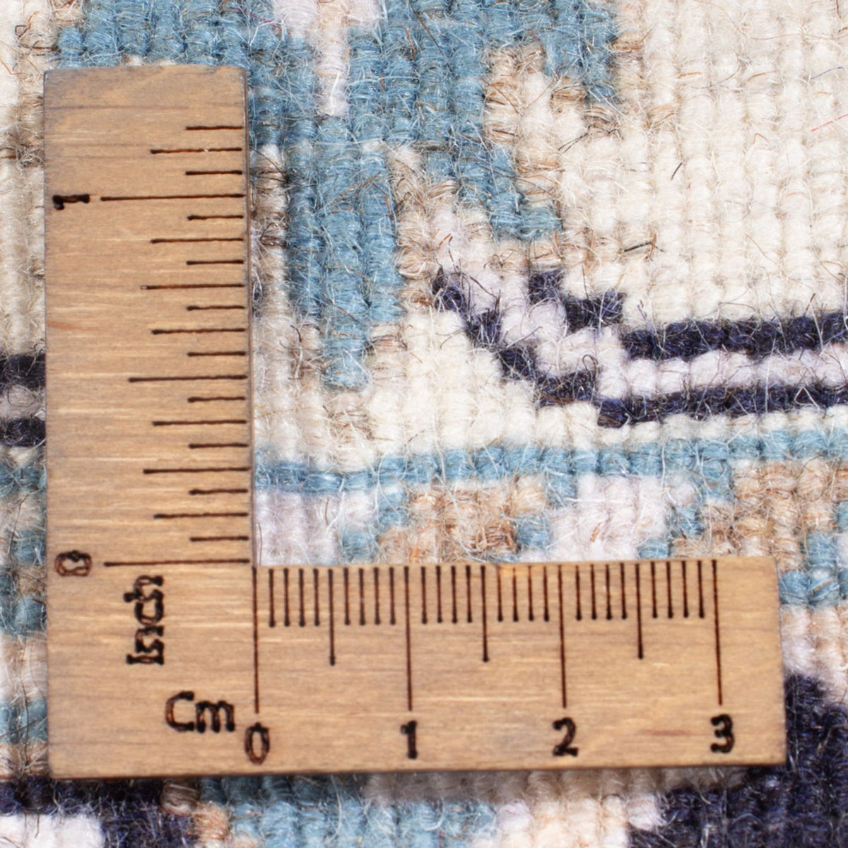 Perzisch tapijt - Nain - Koninklijk - 192 x 148 cm - donkerblauw